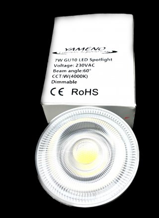 Lampe Led Gu10 7w 4000k blanc neutre Dimmable CRI95 770lm 60 degr