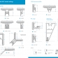 Lisse Aluminium fixation plafond, finition 5mm.,